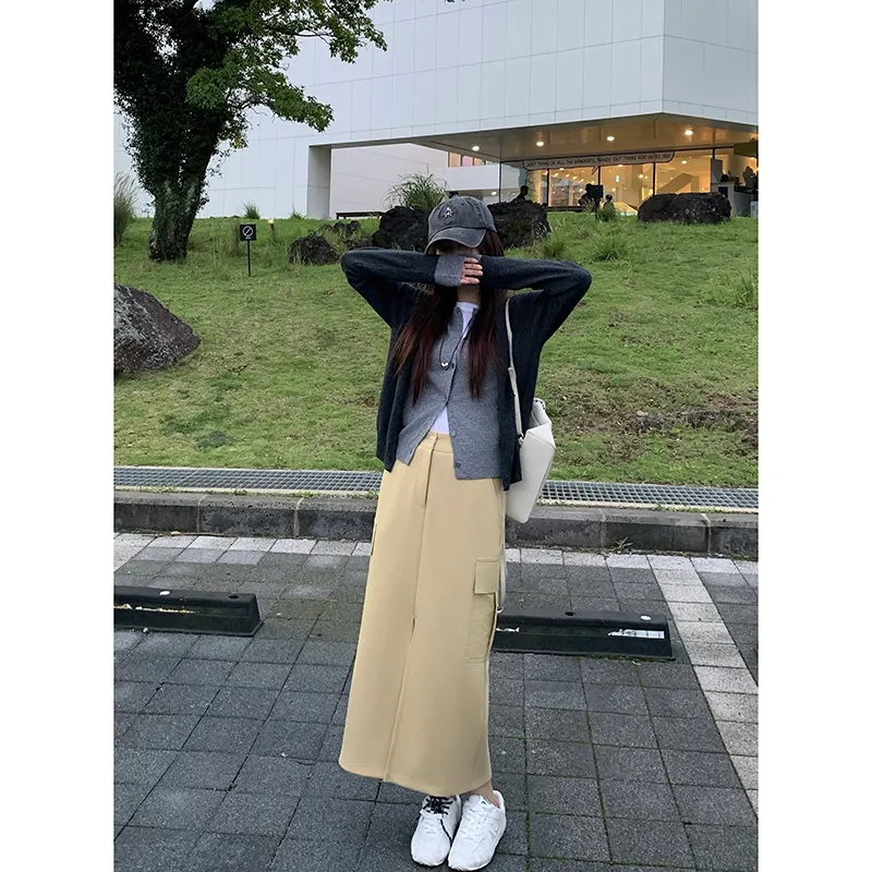 EKOOL Casual Long Skirts Women's-1