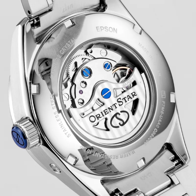 ORIENT STAR Mechanical Movement Watch Men's Watches White Dial-4