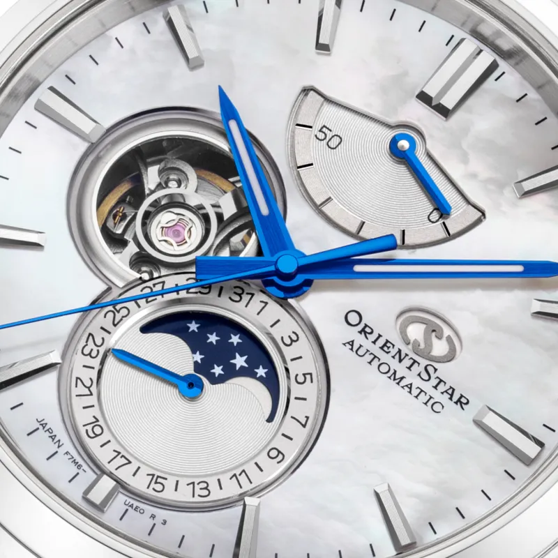 ORIENT STAR Mechanical Movement Watch Men's Watches White Dial-1