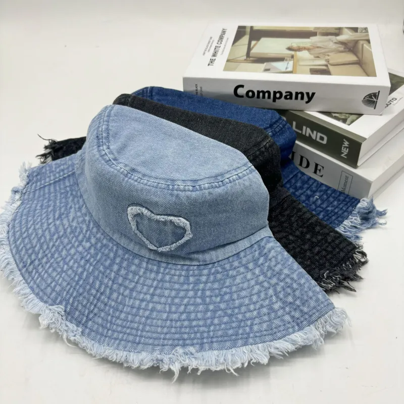 Yun Cheng Ya Man Cotton Bucket Hats Unisex-2