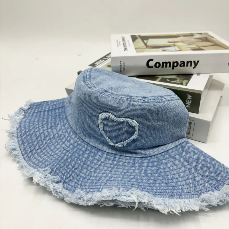 Yun Cheng Ya Man Cotton Bucket Hats Unisex-1