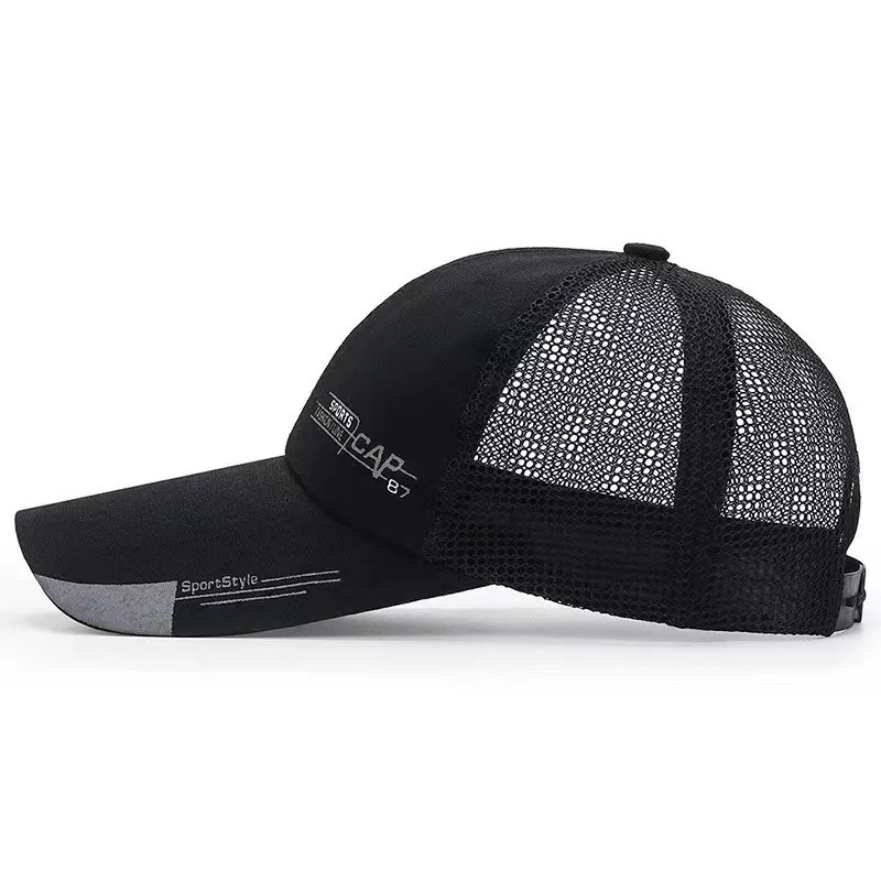Yun Cheng Ya Man Canvas Baseball Caps Unisex-3