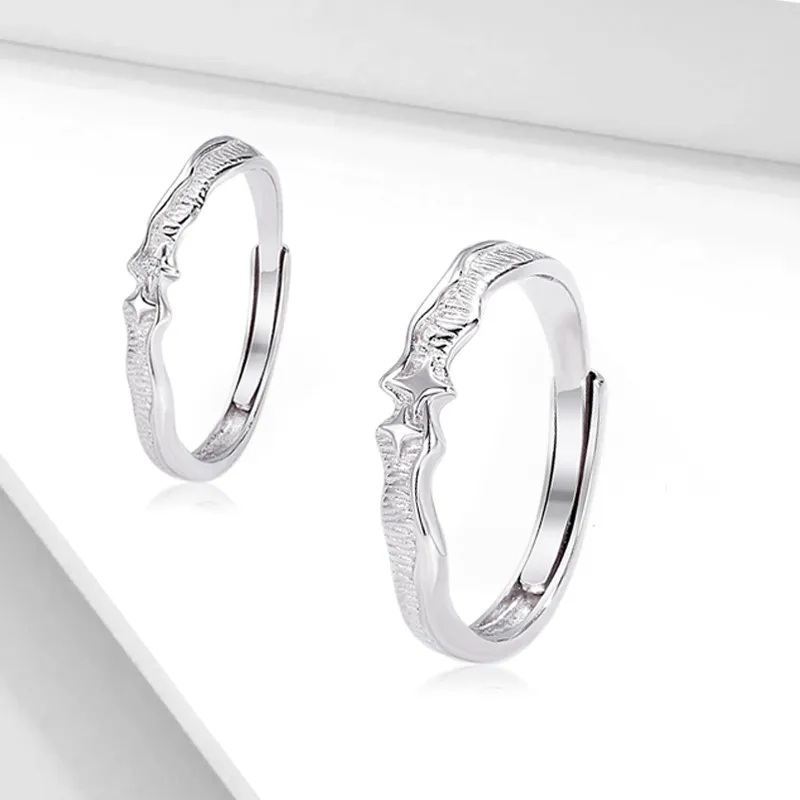 JOYDINNY S999 Fine Silver Rings Unisex-1