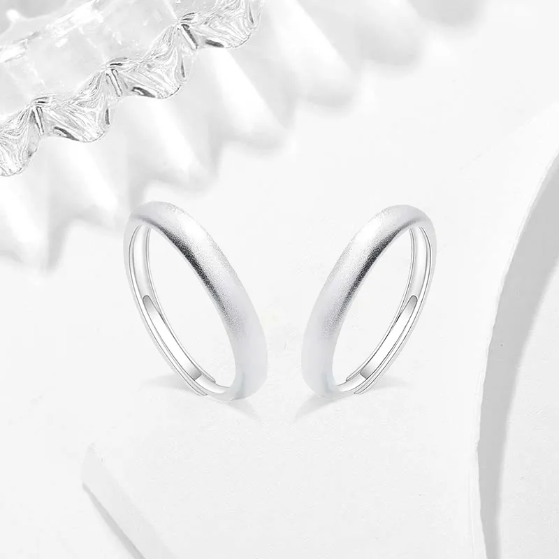 JOYDINNY S999 Fine Silver Rings Unisex-2