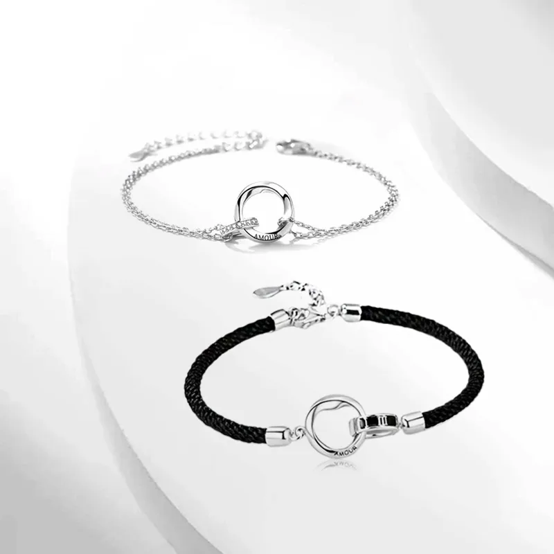JOYDINNY Alloy Bracelets Unisex-2