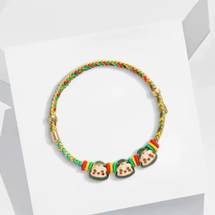 JOYDINNY Alloy Rope Bracelets Unisex-2