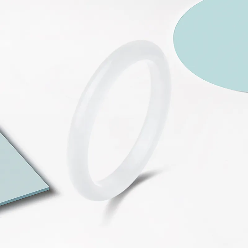 JOYDINNY Glass Cat Eye Jade Bangles Women's-1