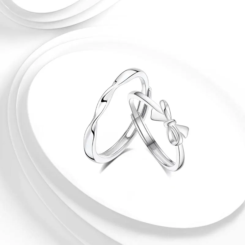 JOYDINNY S925 Silver Rings Unisex-1