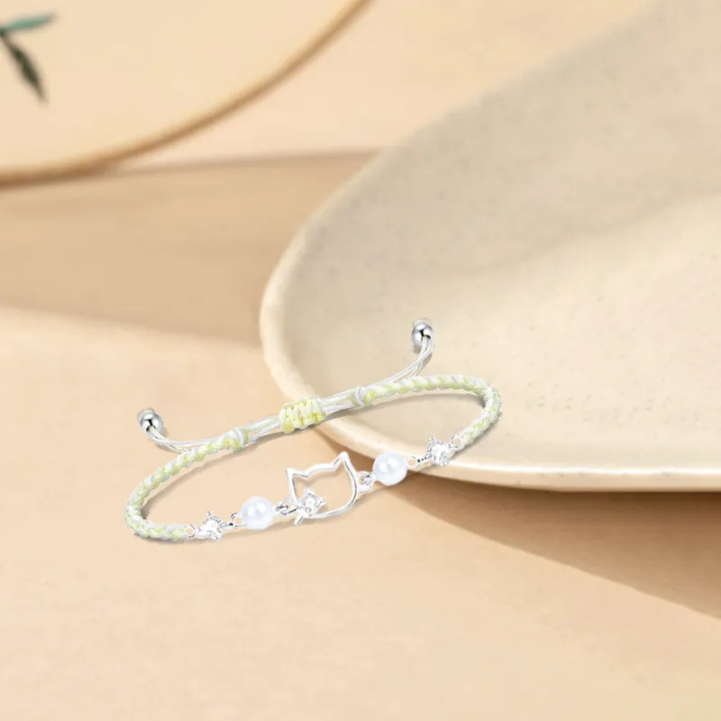 JOYDINNY Alloy Rope Bracelets Women's-1