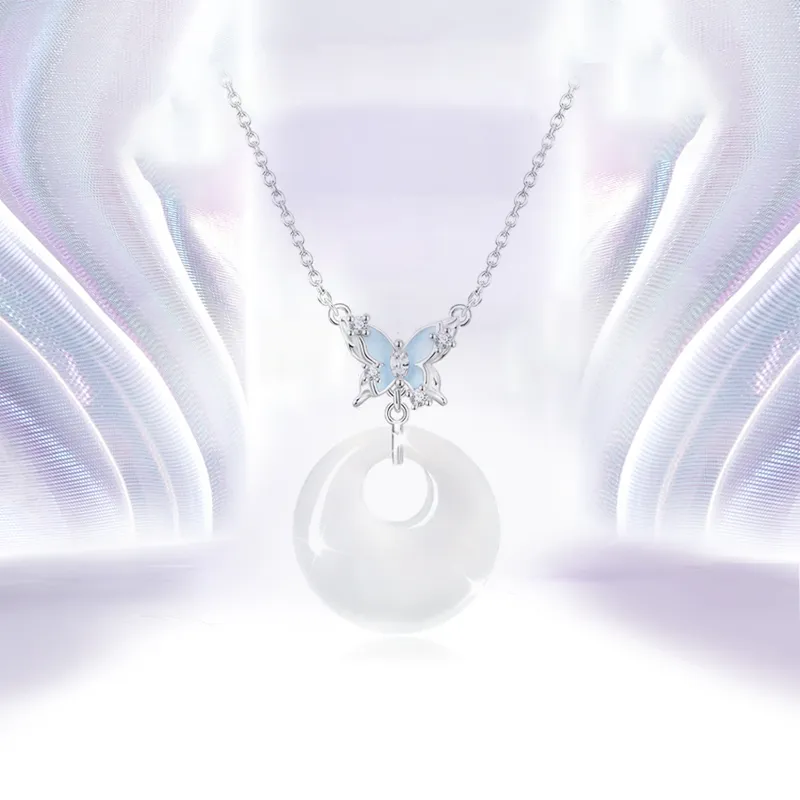 JOYDINNY Chalcedony Necklaces Women's-2