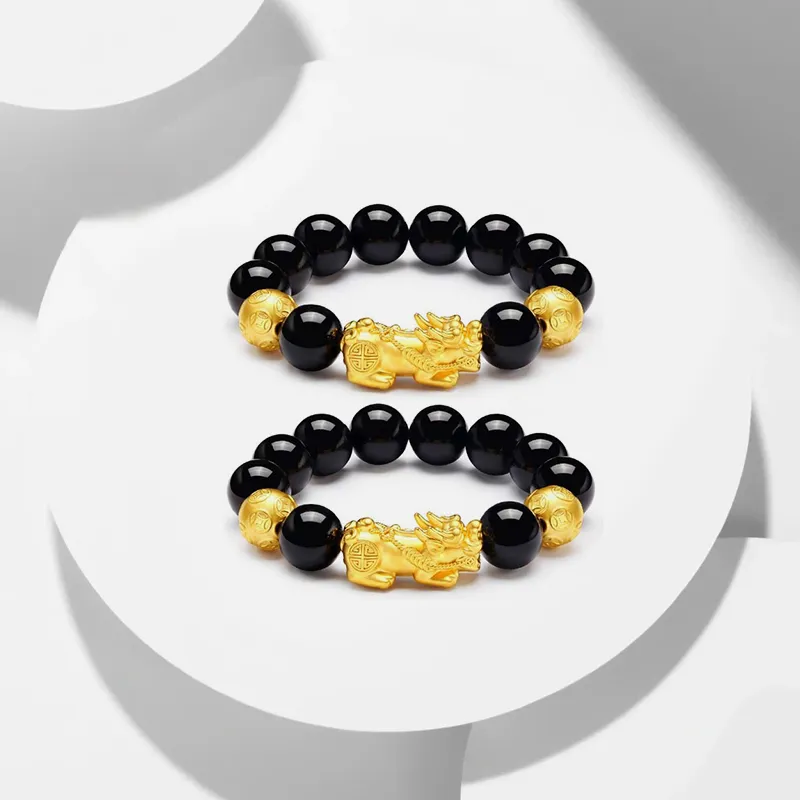 JOYDINNY Colored Glaze Bracelets Unisex-3