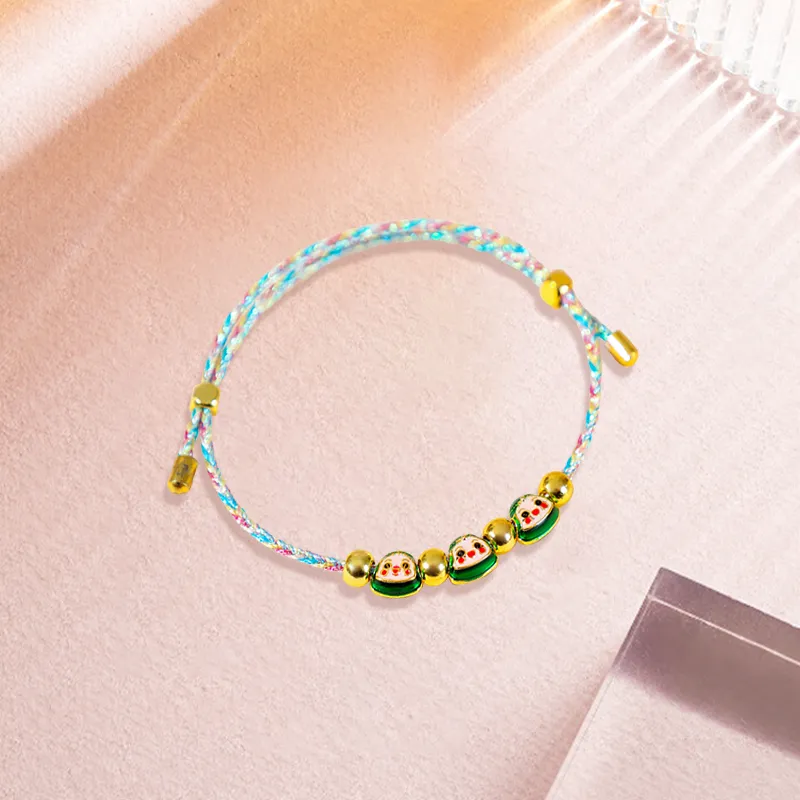 JOYDINNY Alloy Rope Bracelets Unisex-1