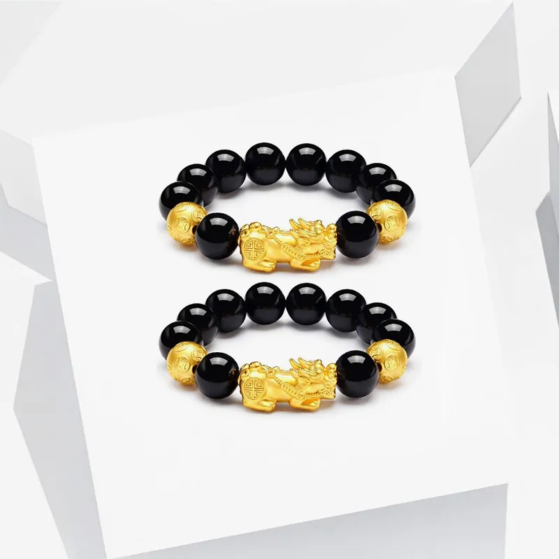 JOYDINNY Colored Glaze Bracelets Unisex-4