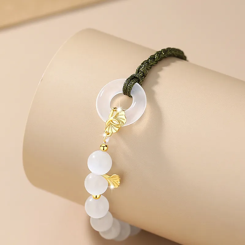 JOYDINNY Chalcedony Bracelets Women's-3