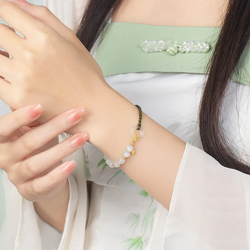 JOYDINNY Chalcedony Bracelets Women's-2