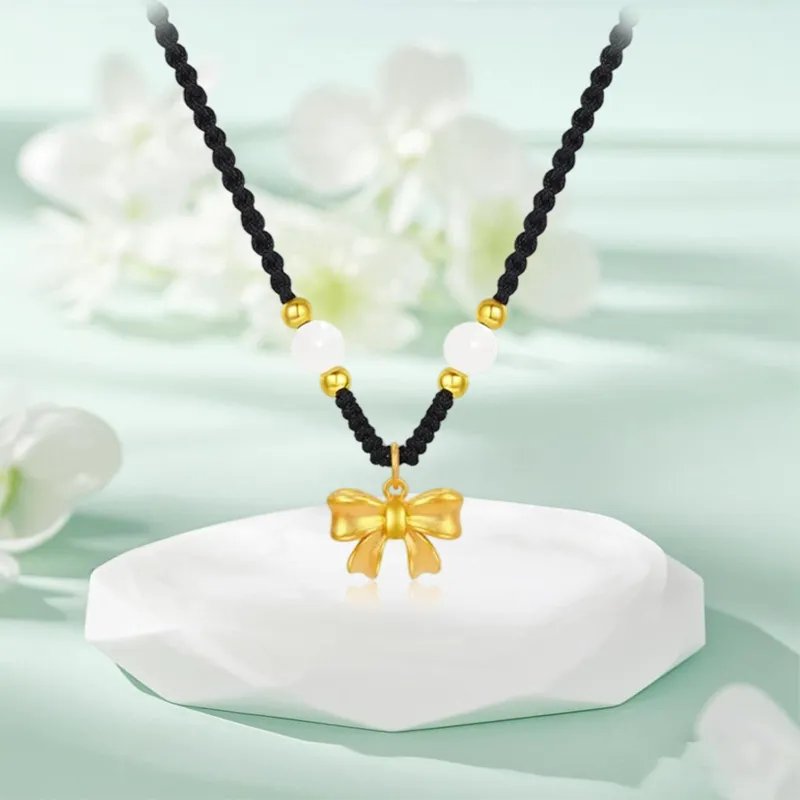 JOYDINNY Bodhi Seed Necklaces Women's-3