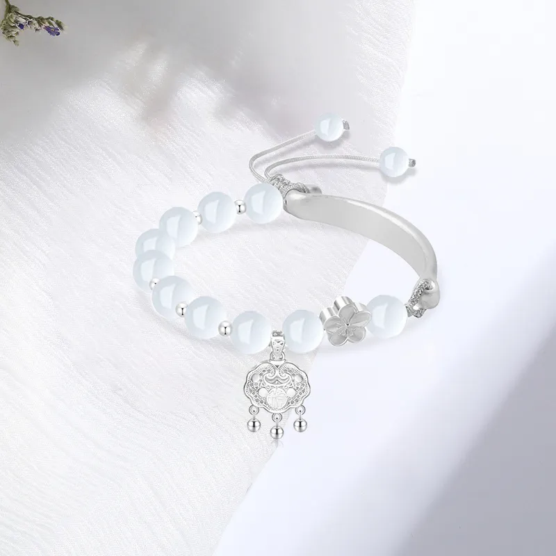 JOYDINNY S999 Fine Silver Bracelets Women's-1