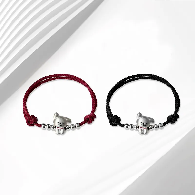 JOYDINNY S999 Fine Silver Bracelets Unisex-1