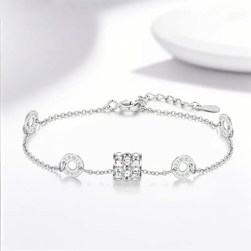 JOYDINNY Alloy Rope Bracelets Unisex-2