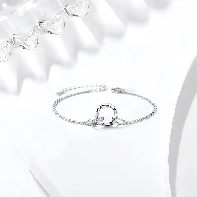 JOYDINNY Alloy Bracelets Unisex-6