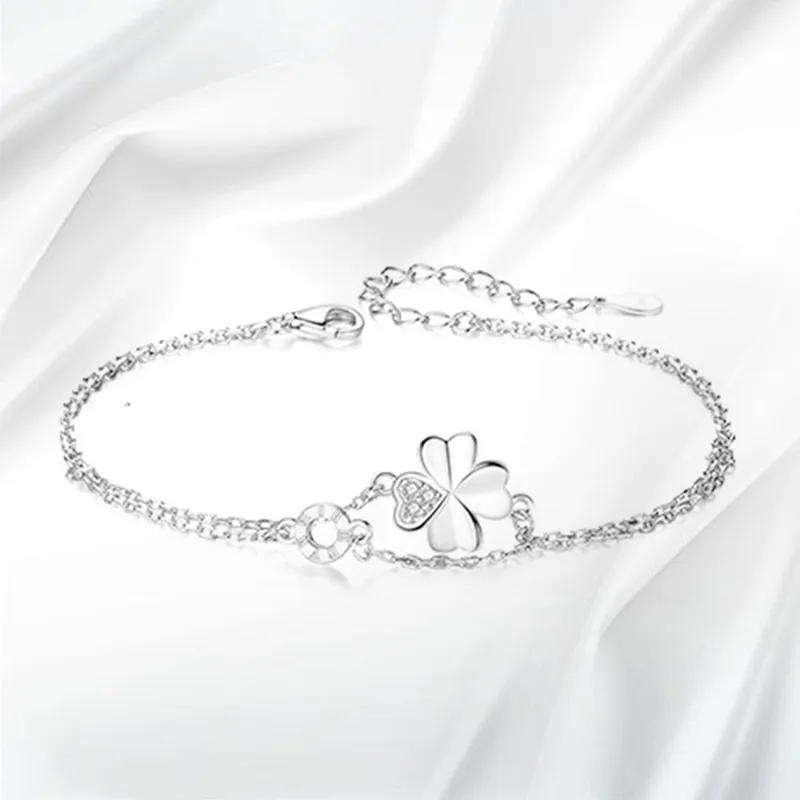 JOYDINNY Alloy Rope Bracelets Unisex-3