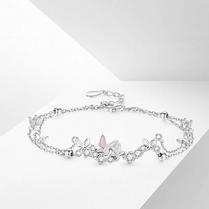 JOYDINNY Alloy Rope Bracelets Unisex-3