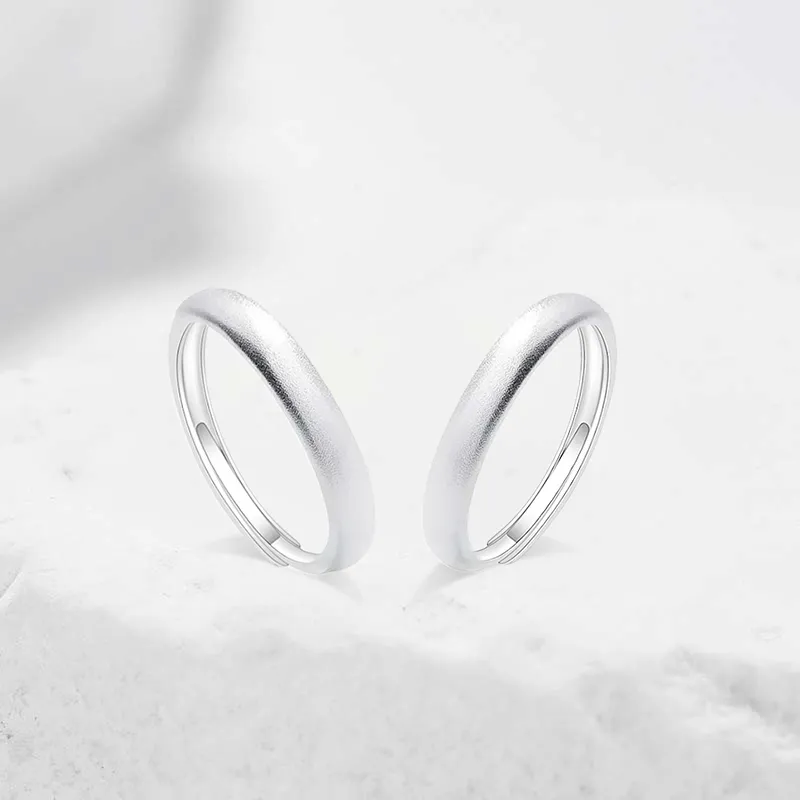 JOYDINNY S999 Fine Silver Rings Unisex-1