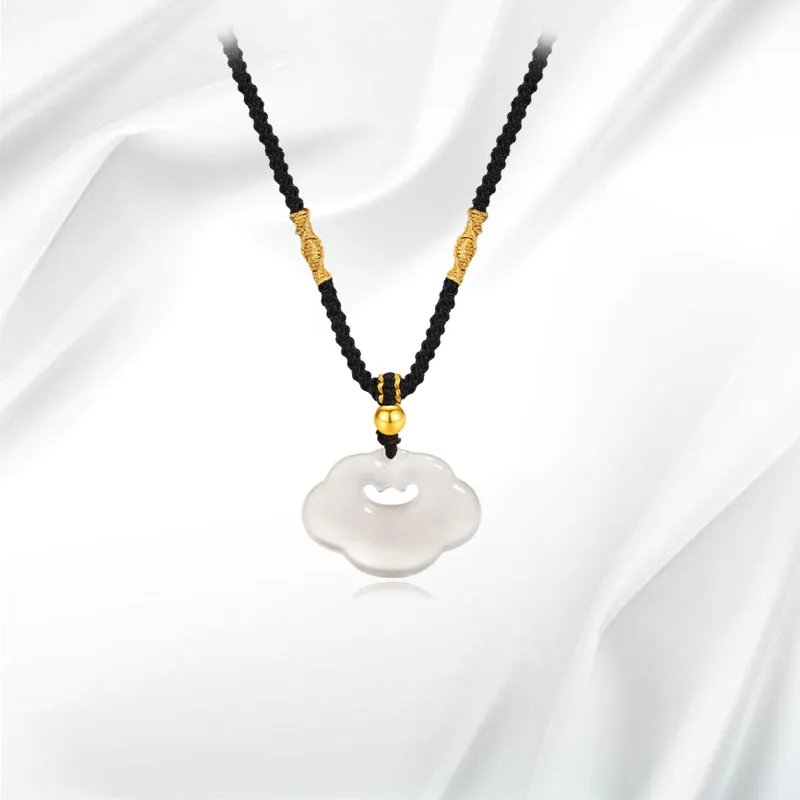 JOYDINNY Chalcedony Necklaces Women's-3