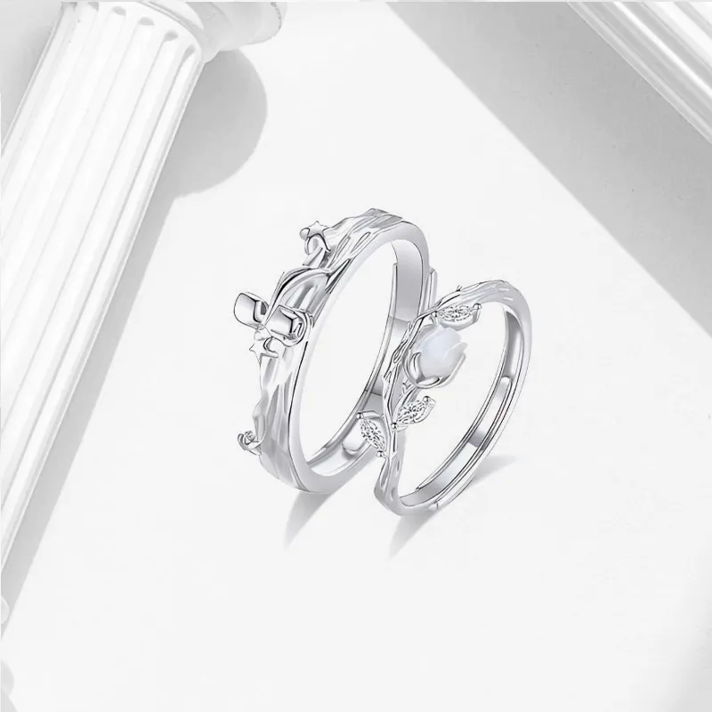 JOYDINNY S925 Silver Rings Unisex-2