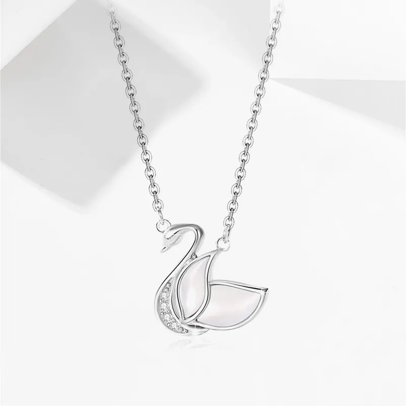 JOYDINNY Colored Glaze Necklaces Women's-1
