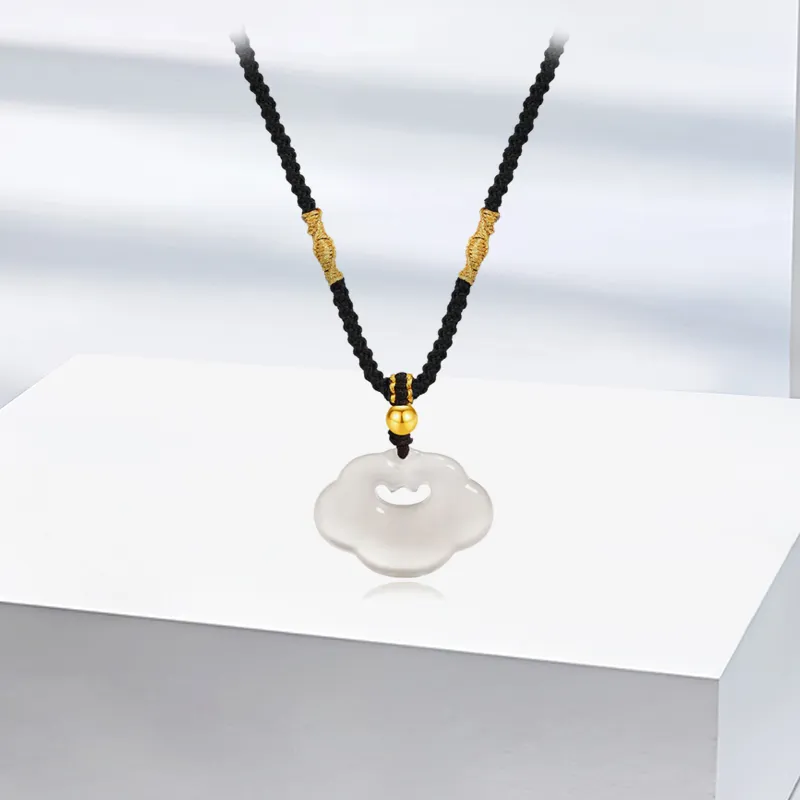 JOYDINNY Chalcedony Necklaces Women's-2
