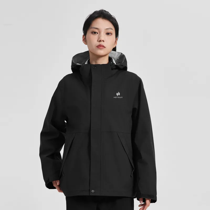 HOTSUIT Outdoor Hiking Waterproof And Windproof To Keep Warm Windbreaker Jacket Unisex-10