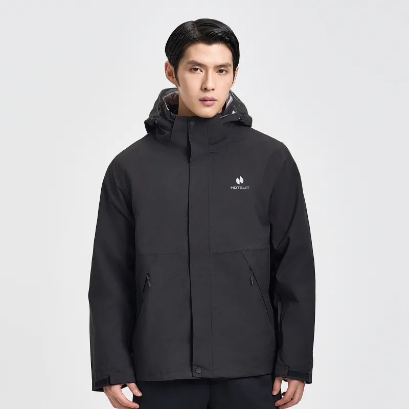 HOTSUIT Outdoor Hiking Waterproof And Windproof To Keep Warm Windbreaker Jacket Unisex-9