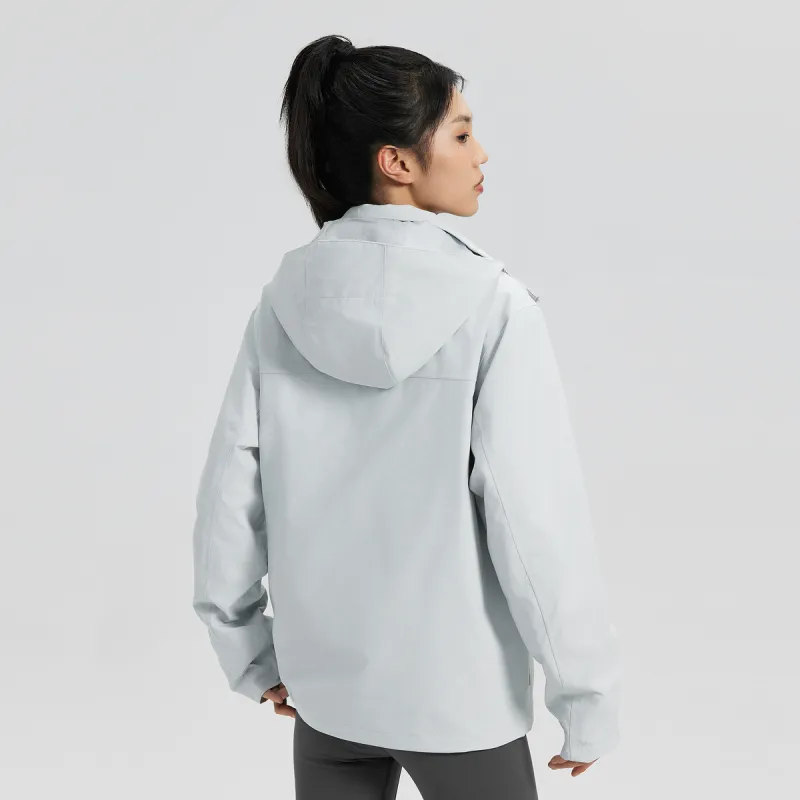 HOTSUIT Outdoor Hiking Waterproof And Windproof To Keep Warm Windbreaker Jacket Unisex-5