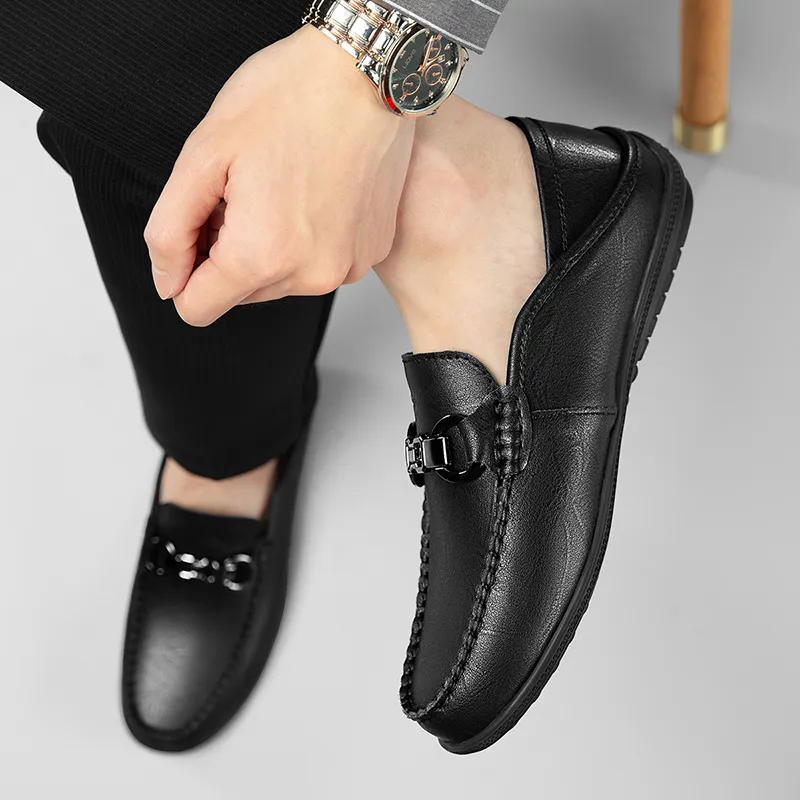 CARTELO Loafers Men Black/Brown-10