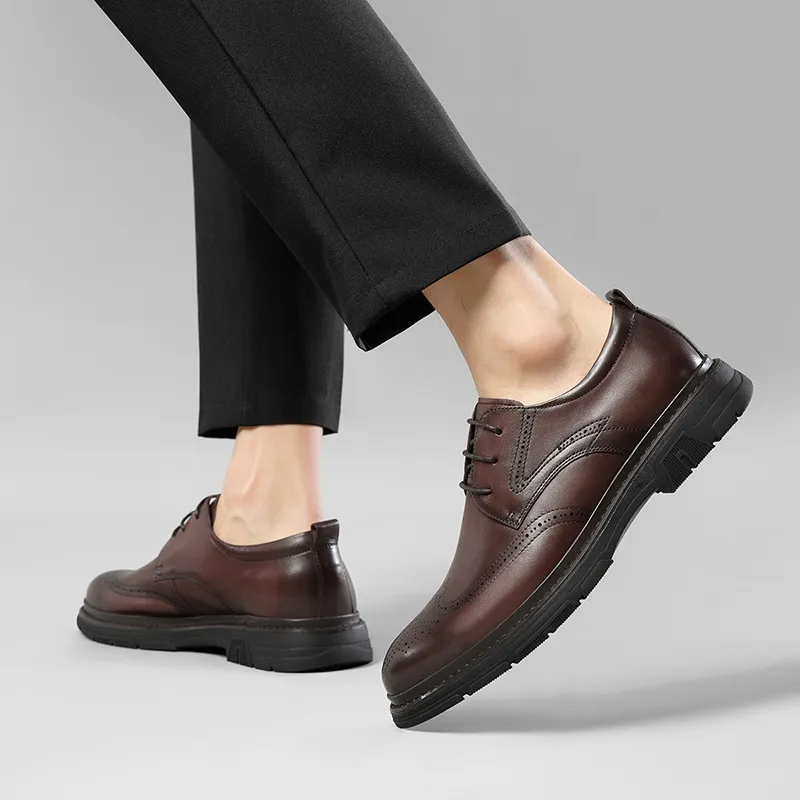 CARTELO Casual Shoes Men's Brown-5