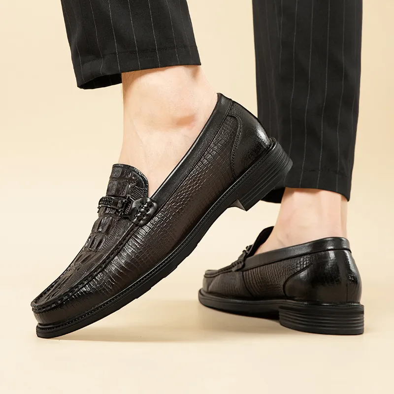 CARTELO Dress Shoes Men Low Top Black-11