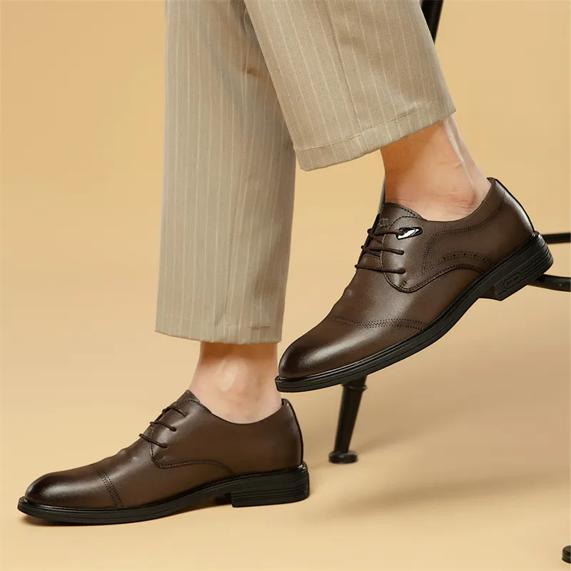 CARTELO Dress Shoes Men Low Top-5