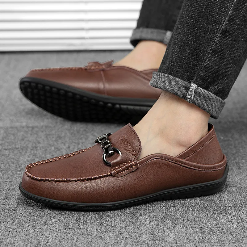 CARTELO Loafers Men Black/Brown-4