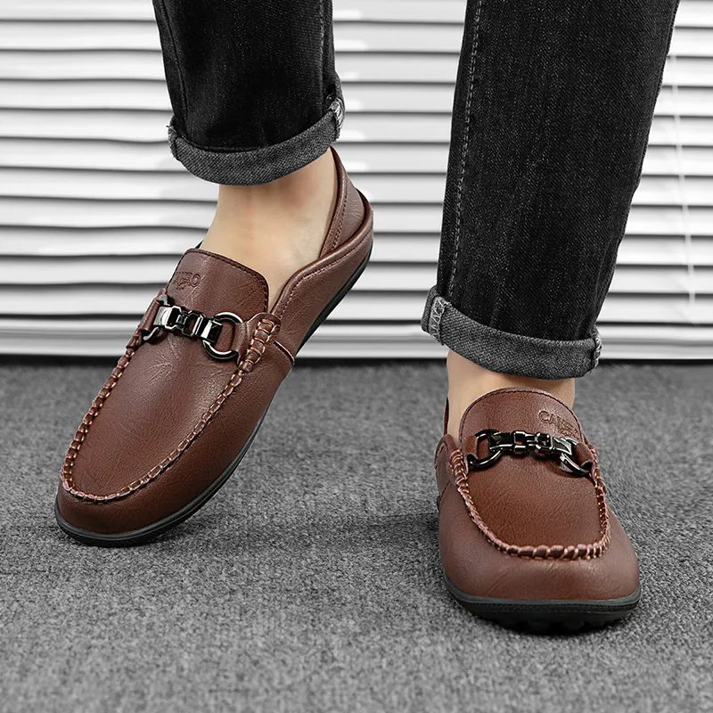 CARTELO Loafers Men Black/Brown-5