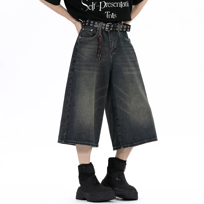 TUCANO Denim Shorts Unisex Washed Color-3