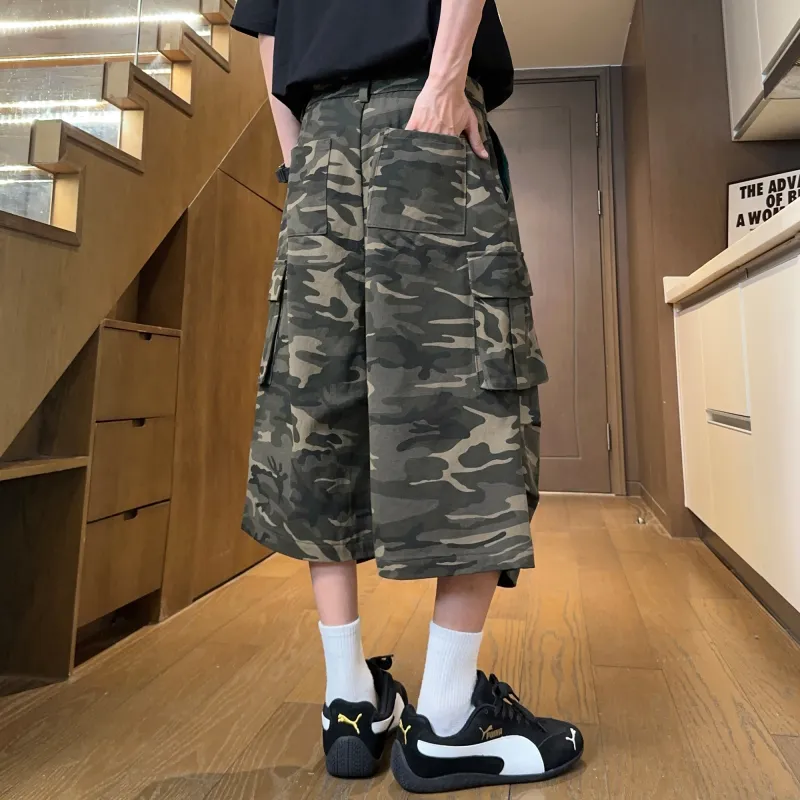 TUCANO Casual Shorts Unisex Camouflage-4