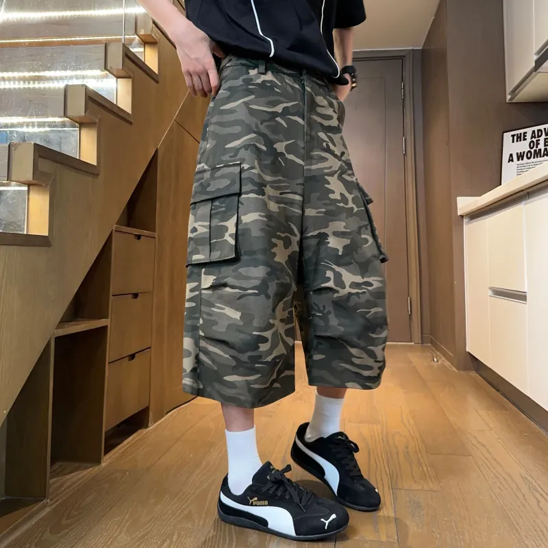 TUCANO Casual Shorts Unisex Camouflage-3