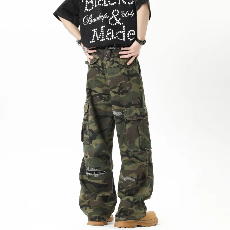 TUCANO Casual Pants Unisex Army Green-3