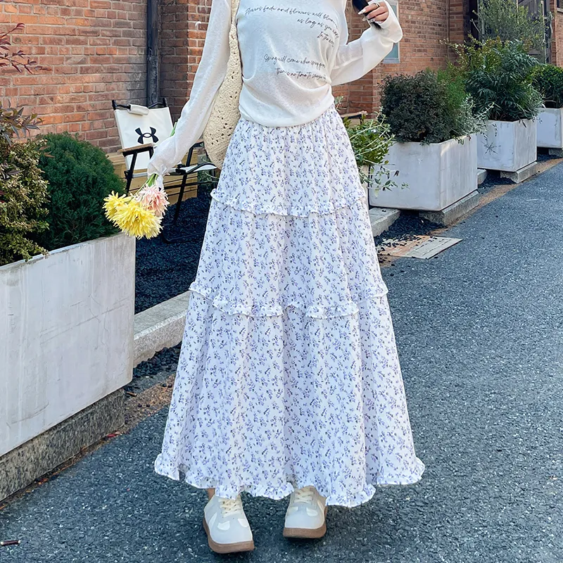 RTNH Casual Long Skirts Women's-4