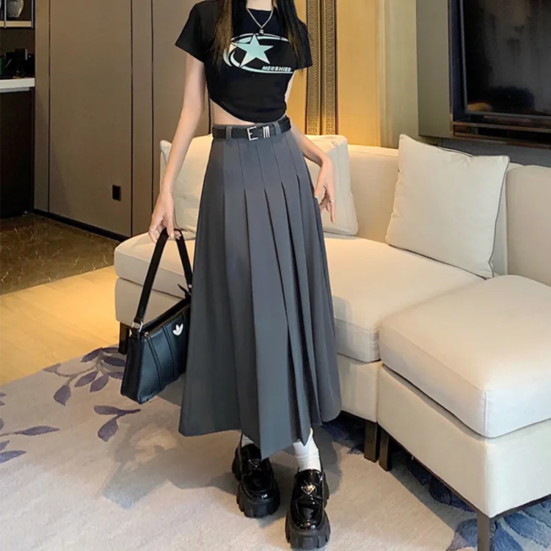 RTNH Casual Long Skirts Women's-5
