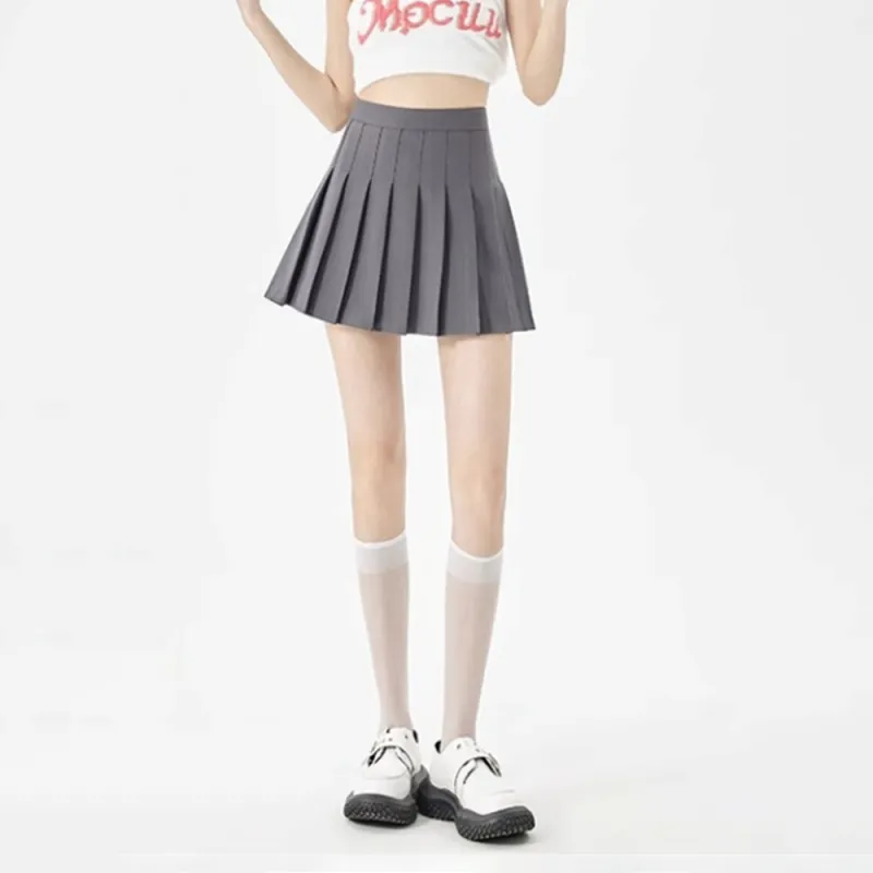 Vine Color Casual Short Skirts Women's-57