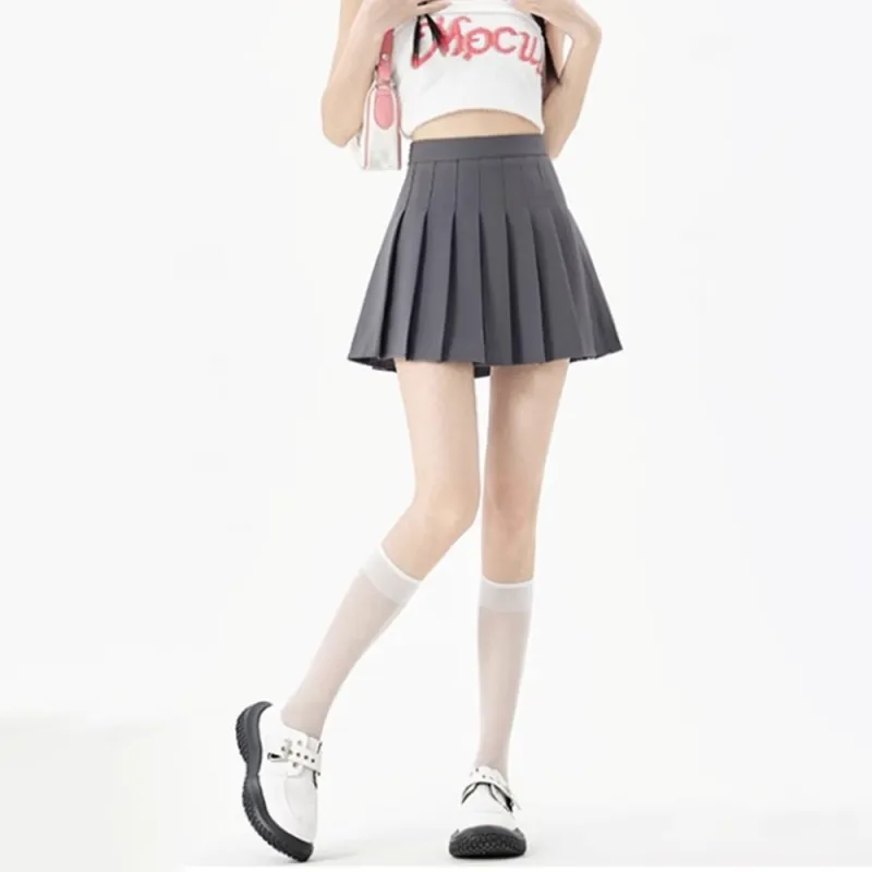 Vine Color Casual Short Skirts Women's-56
