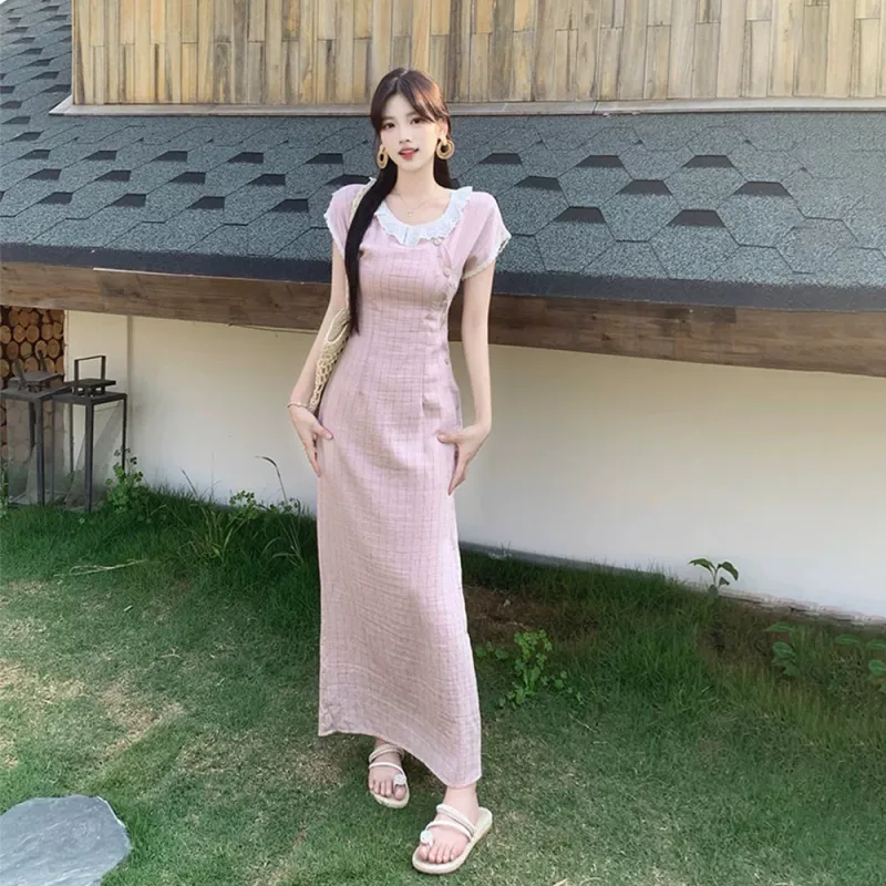 RTNH Summer Short Sleeved Dress Women's-7