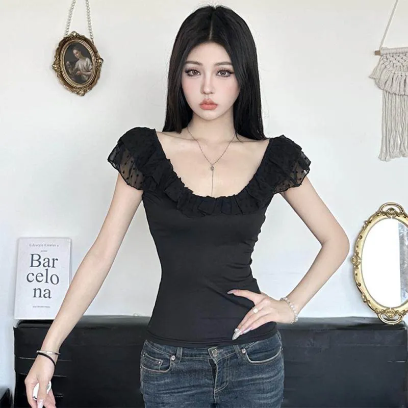 RTNH T Shirts Women's Black-6